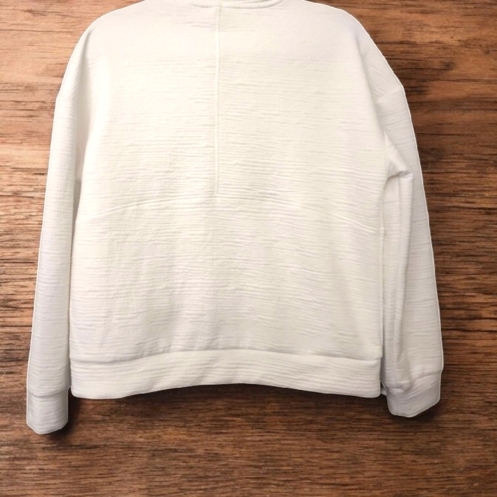 NWOT Reebok Textured Zip-Up Jacket - Picture 2 of 3